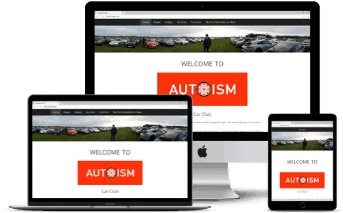 Picture of Autosim Car Club Website
